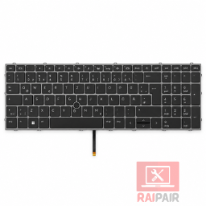 کیبورد لپ تاپ HP ZBook Fury 15 G7 G8